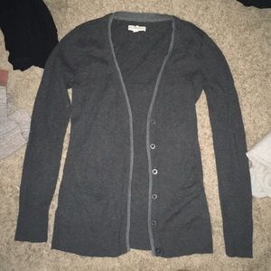 Dark Grey Aeropostale Cardigan